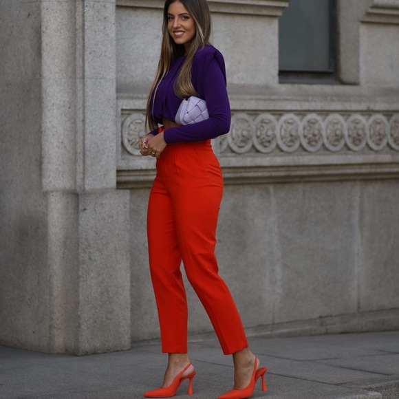 NWT ZARA Top Purple - Picture 3 of 5